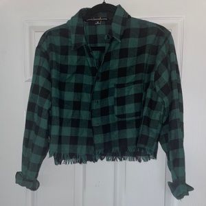 Cropped flannel